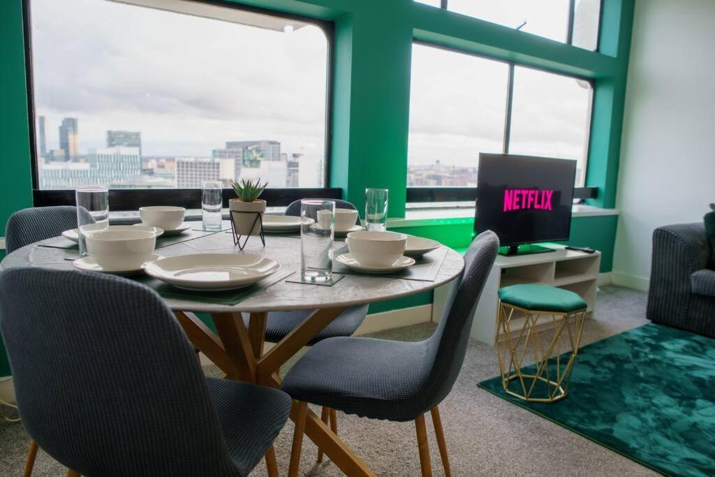 Manchester City Centre Apartment, Skyline View Ngoại thất bức ảnh